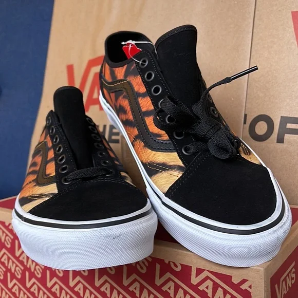 Vans Old Skool Tapered Tiger/True White mens - Picture 7 of 16